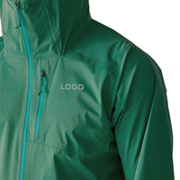 Veste de course imperméable ultralégère pour homme, à capuche, coupe-vent, pliable, pour la randonnée en plein air, veste de pluie respirante personnalisée