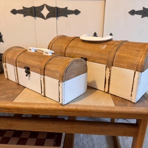 Set Of 2 Unique Style Trunk <b>Boxes</b> Suitable <b>For</b> Home <b>Storage</b> <b>Decorative</b> Organization And Everyday Essentials From India - Product Image 3