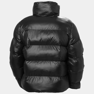 Chaqueta corta acolchada para mujer con cuello alto y cremallera, abrigo de invierno acolchado con relleno de plumón, chaqueta exterior tipo puffer, precio mayorista - Product Image 5