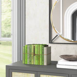 Estante de exhibición elegante impresión arte pared Palma Serefina decoración tropical moderna - Product Image 2