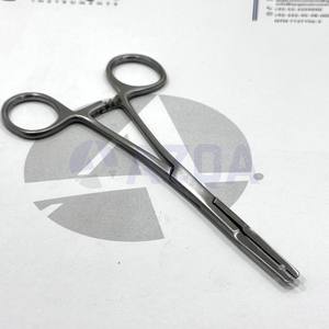 Pinza de Acero Inoxidable de Alta Calidad para Anclaje Dérmico, Apertura de 1.6 mm, 5.5 Pulgadas, Herramienta Profesional para Piercing - Product Image 3