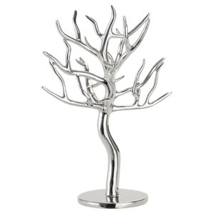 Arbre en aluminium plaqué argent, best-seller, pour décoration festive, cadeau de baptême, décoration de table. - Product Image 2