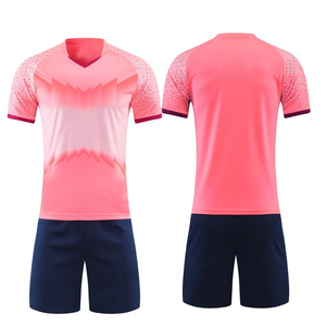 Wholesale Custom Football Uniform New Design Soccer Jersey Set Quick Dry Half Sleeve Teamwear Supplier Pakistan Factory - Product Image 6