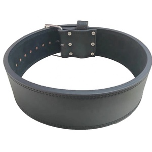 Ceinture de musculation en cuir réglable avec boucle de maintien à la taille, unisexe, équipement de fitness pour l'entraînement de force - Product Image 4
