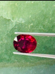 Turmalina Rubelita Natural, Corte Ovalado, Gema Roja, Piedras Sueltas para Joyería, Anillos, Colgantes, Pendientes, Alta Calidad - Product Image 4