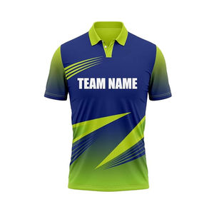 Nueva Camiseta de Cricket Personalizada por Sublimación, Directo de Fábrica, con Nombres de Equipos - Product Image 1