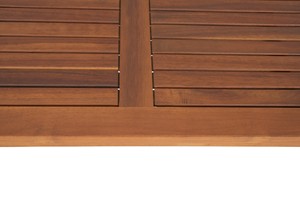 Table basse rectangulaire à lattes en bois massif, moderne et élégante pour les cours, les hôtels, les villas, l'ensemble de meubles d'extérieur fabriqués au Vietnam - Product Image 3