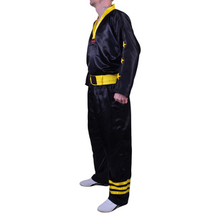 Uniformes de Karate y Kickboxing Personalizados OEM 2026 de Alta Calidad Hechos de Algodón y Poliéster, Proveedor y Conjuntos de Kickboxing Freestyle con Cuello en V - Product Image 4