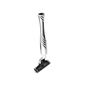 Rasoir de sécurité professionnel pour hommes, rasoir à double tranchant en acier inoxydable réutilisable pour une épilation faciale en douceur - Product Image 2