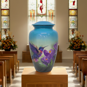 Urnas de recuerdo de cremación para adultos a granel de la mejor calidad, que venden ampliamente joyas humanas preciosas, suministros funerarios de aluminio de la India - Product Image 1