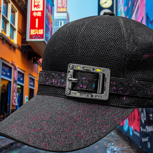 Mesh Metal Buckle Unisex Trucker Hat Breathable Waterproof Casual Cap Puff for Winter Outdoor <b>Beach</b> Use OEM ODM Customization - Product Image 5