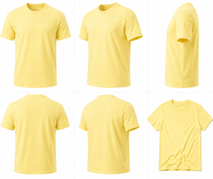 T-shirt Homme Col Rond Personnalisé en Coton Respirant à Manches Courtes pour l'Été – Impression Numérique du Logo – Vêtement Décontracté – Grande Vente - Product Image 1