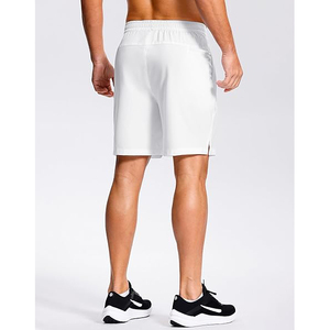 Pantalones cortos de gimnasio para hombre, ultraligeros, transpirables, con capa exterior de malla, forro interior incorporado para soporte, sin efecto arrastre, para correr y hacer ejercicio. - Product Image 5