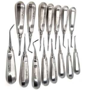 Juego de 15 Elevadores Dentales Ortopédicos Alemanes, Instrumentos Quirúrgicos de Extracción, Acero Inoxidable Reutilizable, Kit de Herramientas para Cirugía Oral - Product Image 2