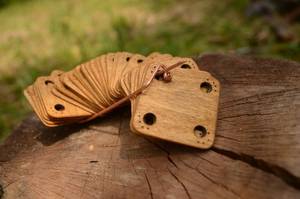 Tarjetas de Tejido de Madera Cortadas con Láser Personalizadas, Herramientas de Telar Hechas a Mano, Suministros de Tejido para Manualidades - Product Image 2