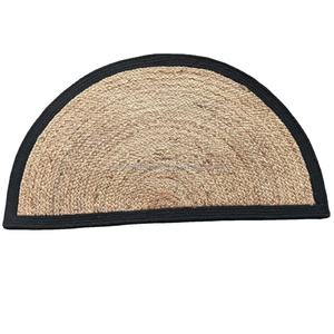 ของตกแต่งโต๊ะทำจากใยธรรมชาติสุดชิคแบบเรียบง่ายที่รองจานปอกระเจาทรงวงรีขอบทรงกลมมีรายละเอียดแบบแปลกๆ - Product Image 3