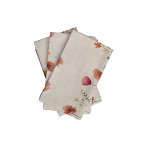 Premium Pure Organic Cotton Rectangle Bar <b>Towel</b> Quick-Dry Coffee Machine Cleaning Super Absorbent Floral <b>Kitchen</b> <b>Towels</b> - Product Image 3
