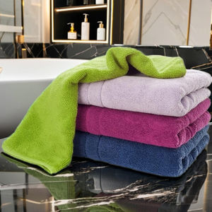 Serviettes de bain en coton bambou de qualité supérieure Bain 100% coton turc avec votre logo et votre design personnalisés au meilleur prix Fournisseur indien - Product Image 4