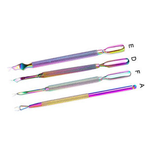 KAAMIR INSTRUMENTS Empujador de Cutículas Profesional de Calidad para Salón, Cuadrado, Doble Punta, Acero Inoxidable, Reutilizable y Duradero - Product Image 6