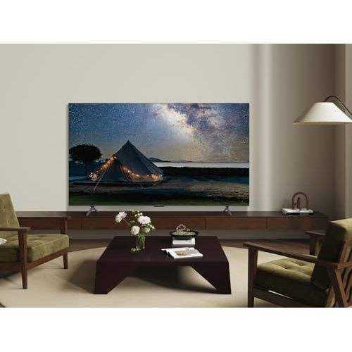 98-Inch QLED 4K HDR Smart TV with Voice Control and Sound System Quad-Core CPU /Wi-Fi Wall Mounted