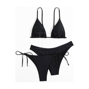 Conjunto de Bikini de Diseño Personalizado y Elegante, Tejido Cómodo, Diseño Más Reciente, Trajes de Baño para Mujer - Product Image 3
