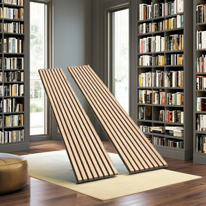 Panneaux muraux modernes écologiques, panneaux acoustiques en feutre de polyester pour l'insonorisation des intérieurs, fabricant en gros - Product Image 1