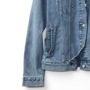 <b>Top</b> Seller Solid Color Best Quality Men Clothing Denim Fashion Jackets High Street Style Men's Casual Wear Denim Jeans Jacket - Product Image 6