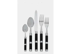 Ensemble de couverts de luxe en acier inoxydable, design moderne, compatible lave-vaisselle, léger, pour mariage, banquet, restaurant, hôtel, cuisine à domicile - Product Image 6