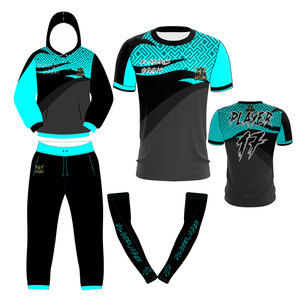 Maillot d'équipe de jeu personnalisé, imprimé par sublimation, t-shirt d'e-sport respirant, vêtements de sport performants, vêtements de compétition pour joueurs - Product Image 4
