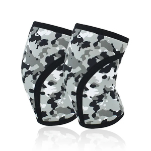 2026 Wholesale Professional Custom Logo Support Weightlifting <b>Compression</b> Breathable Nylon Cotton Plus Size 7mm Stiff <b>Knee</b> - Product Image 5