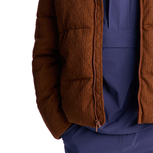 Abrigo Cálido de Invierno con Diseño de Logotipo Personalizado OEM, Chaqueta Acolchada para Hombre, Chaqueta de Invierno Resistente al Agua - Product Image 5