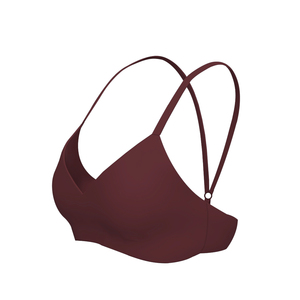 Sujetador Deportivo ARTIZ para Niñas, Personalizado, Sin Costuras, Ecológico, de Secado Rápido, Transpirable, Soporte Medio, Cuello en V, Ropa Deportiva para Yoga y Running - Product Image 1