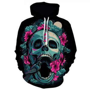 Sweat-shirt à capuche pour homme de haute qualité, couleur gris bleu, imprimé, coupe classique, vêtement décontracté, polyester et coton, sweat-shirt à sublimation pour homme - Product Image 5