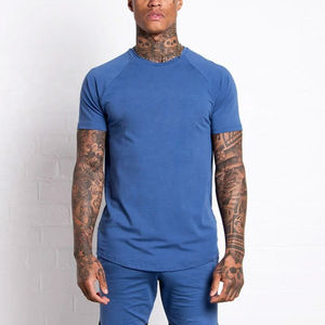 Ensemble short et t-shirt homme été, nouvelle conception OEM, style décontracté, haute qualité, 100% coton, coupe ample, vêtements de sport pour homme - Product Image 2