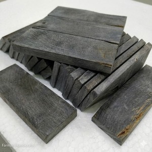 Plaquettes de couteau en corne de buffle noire faites à la main, matériau naturel durable pour la fabrication de couteaux à prix avantageux - Product Image 1