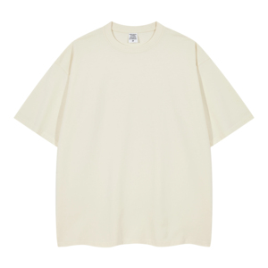 T-shirt oversize épais de qualité supérieure, tissu lourd, coupe ample, streetwear urbain, décontracté, à porter au quotidien - Product Image 1