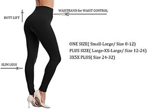 LIGHTBACK Women's Workout Leggings High Waisted Stretchy Soft Ankle Length Yoga Pants Gym <b>Tights</b> Spandex/<b>Nylon</b> Anti-Bacterial - Product Image 6