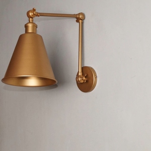 Lámpara de pared moderna nórdica de cristal con múltiples cabezales, minimalista, LED, de lujo, para dormitorio, mesita de noche, sala de estar, pasillo, escaleras - Product Image 4