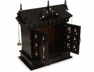 ระฆังไม้สักสไตล์อินเดียใต้ สำหรับวัด โกปูรัม ดีไซน์สวยงาม ขนาดสั่งทำได้ ตกแต่งบ้าน สินค้ามาใหม่ - Product Image 2