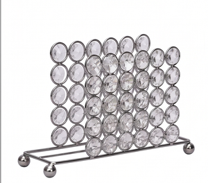Porta Servilletas de Metal y Cristal de la Mejor Calidad, Vajilla Premium Ideal para el Hogar, Cocina y Almacenamiento de Papel Higiénico - Product Image 1