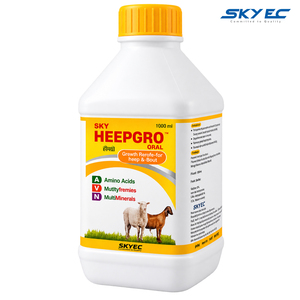HeepGrow Multivitamines, Multiminéraux et Acides Aminés Stimulant la Croissance avec Soutien Immunitaire Sans Céréales pour Moutons et Chèvres |   Pack 1 Litre - Product Image 1