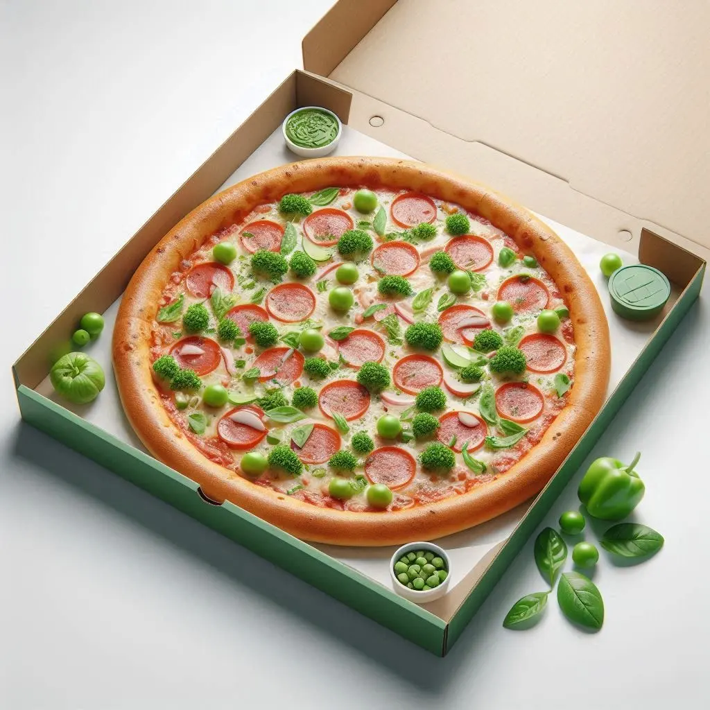 Cajas de cartón para pizza personalizables deliciosamente tuyas diseñadas para mostrar tus pasteles de firma