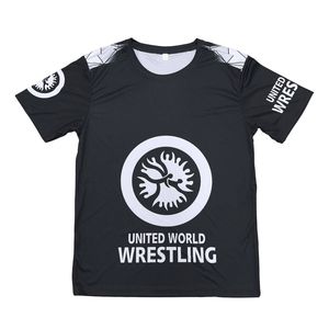 Conjunto Deportivo Personalizado de Lucha Libre para Hombre, Camisetas y Pantalones Cortos Tejidos, Sublimación Completa, 2 Piezas - Product Image 6