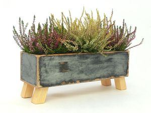 Fabricant de confiance, jardinière d'intérieur moderne en bois massif carrée pour la décoration du salon, du bureau, de l'hôtel avec doublure imperméable - Product Image 6
