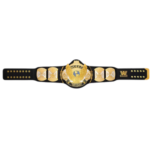 Ceinture de championnat de lutte mondiale, design aigle doré premium avec sangle noire et logo W audacieux, haute qualité, personnalisable - Product Image 1