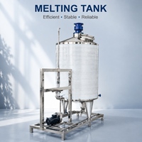 Cuve de fusion à contrôle de température automatique pour la fabrication d'engrais à base d'urée et de nitrate d'ammonium