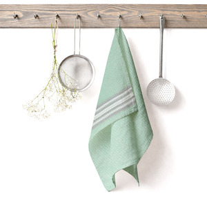 100% coton Super Absorbant cuisine non pelucheux torchon de cuisine design moderne doux qualité golf serviette de cuisine de l'Inde - Product Image 3