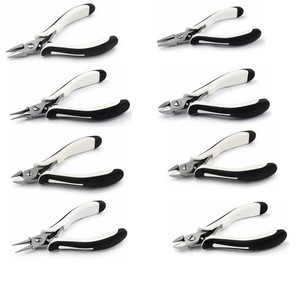 Alicates Profesionales para Joyería y Cortadores de Corte Recto, Acero Templado con Cromo, Herramientas con Agarre Suave, Zetomed Pro - Product Image 1