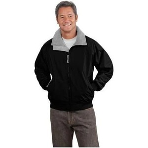 Custom Men Fleece <b>Lined</b> Jacket Waterproof Windproof Contrast Collar Full Zip Winter Casual Bomber Jacket Mens <b>Coat</b> Wholesale - Product Image 4