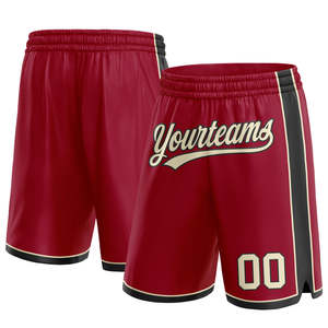 <b>Customized</b> Sports Team Shorts 100% Polyester Mesh Sublimated Club Name Training Basketball Athletic Shorts for Teamwear - Product Image 1